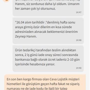 İade İçin Günlerdir Evde Bekliyorum Kargo Gelmiyor