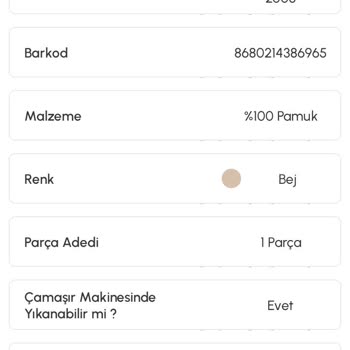 Karaca Bornozda Yanlış Pamuk Oranı Bilgisi Şaşkınlığı