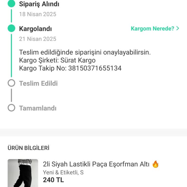 Kargo Takip Numaram Çalışmıyor, Muhatap Bulamıyorum