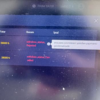 Kazancım Silindi, Sadece Ana Param Kaldı
