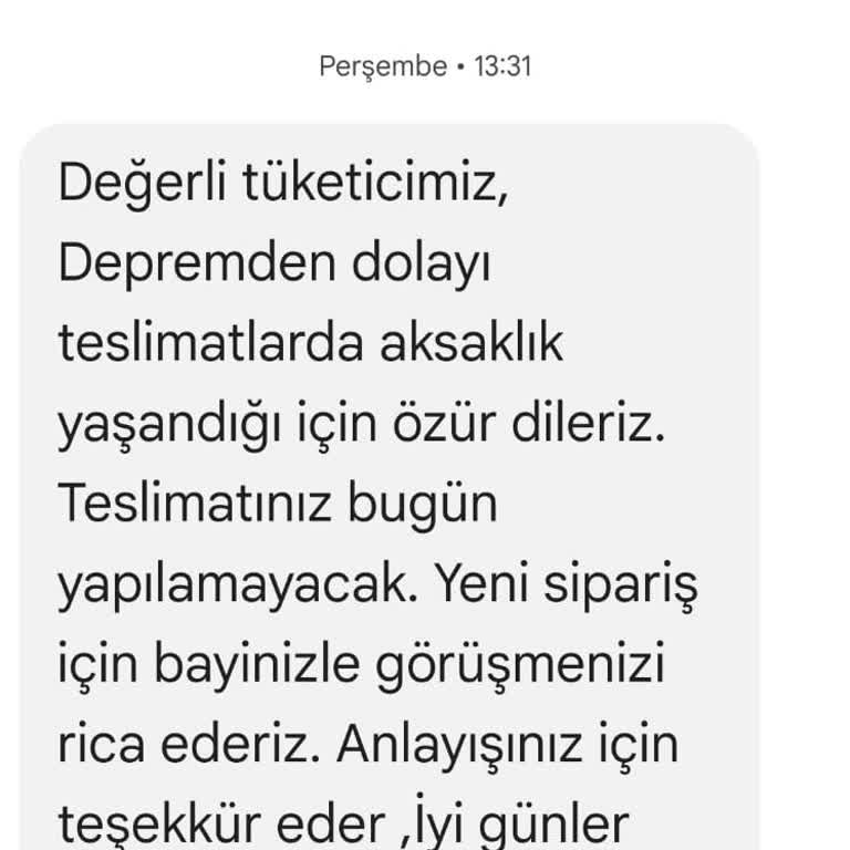Buzdolabı Teslimatında Yaşanan Gecikme Mağduriyeti