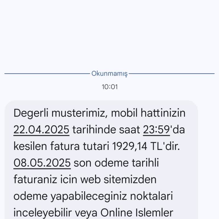 Taahhüt Sonrası Fahiş Fatura Şoku Ve İlgisizlik