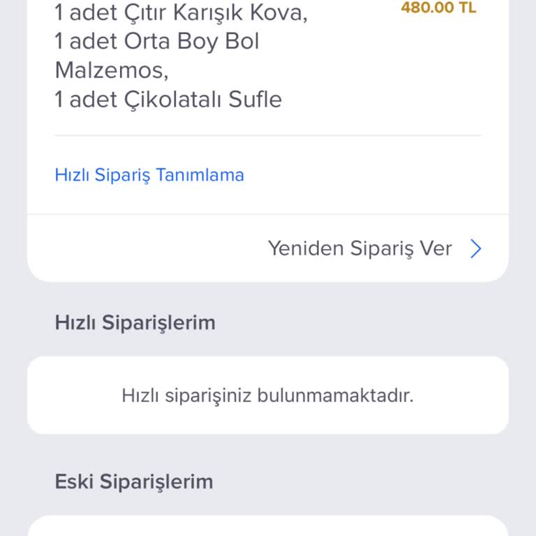 Sipariş Teslimatında Gecikme Ve Hizmet Alanı Uyarısının Olmaması