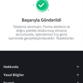Binance TR Kimlik Doğrulama Sorunu Nedeniyle Paramı Kullanamıyorum