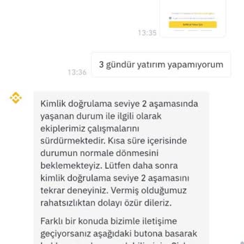 Binance TR Kimlik Doğrulama Sorunu Nedeniyle Paramı Kullanamıyorum