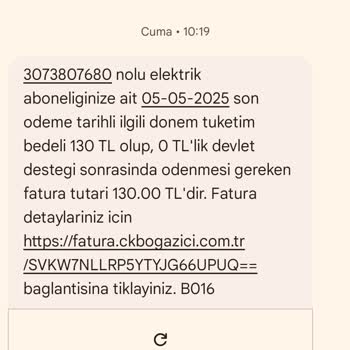 Aynı Ayda Üç Ayrı Tüketim Bedeli Faturası Kesilmesi Mağduriyeti