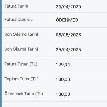 Aynı Ayda Üç Ayrı Tüketim Bedeli Faturası Kesilmesi Mağduriyeti