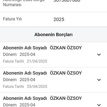 Aynı Ayda Üç Ayrı Tüketim Bedeli Faturası Kesilmesi Mağduriyeti