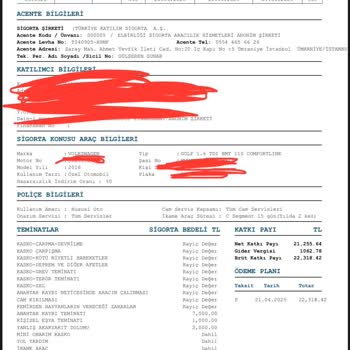 Sigorta Ve Kasko İşlemlerinde Yüksek Fiyat Ve İletişimsizlik Mağduriyeti