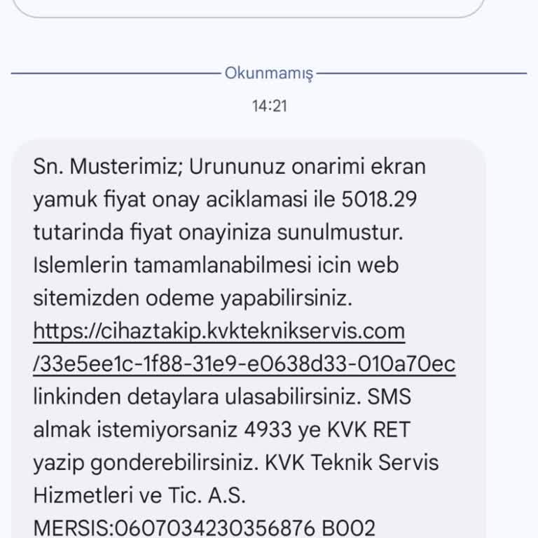 Tecno Mobile Garanti Kapsamında Olmayan Masraf ve Yetersiz Müşteri Desteği