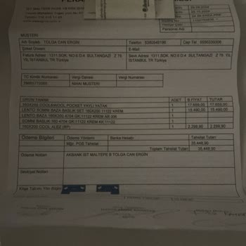 Yataş Yatak Başlığında Su Lekesi Sorunu Ve Yetersiz Müşteri Desteği