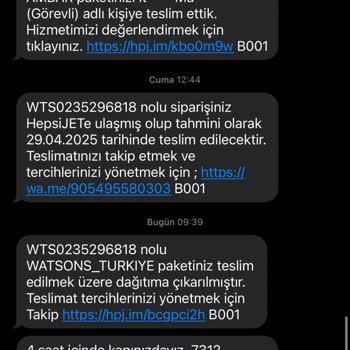Kargom Bilgim Dışında Markette Bırakılıyor, Bilgilendirme Yapılmıyor