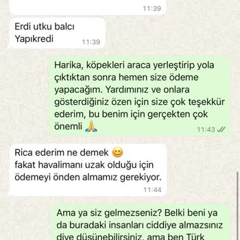 Şirket Görünümlü Patijet Transfer'den Güvensiz Para Talebi