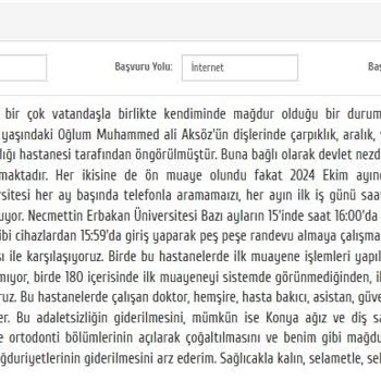 Diş Hekimliği Fakültelerinde Randevu Sorunu Ve Yetersiz Yönetici Yaklaşımı