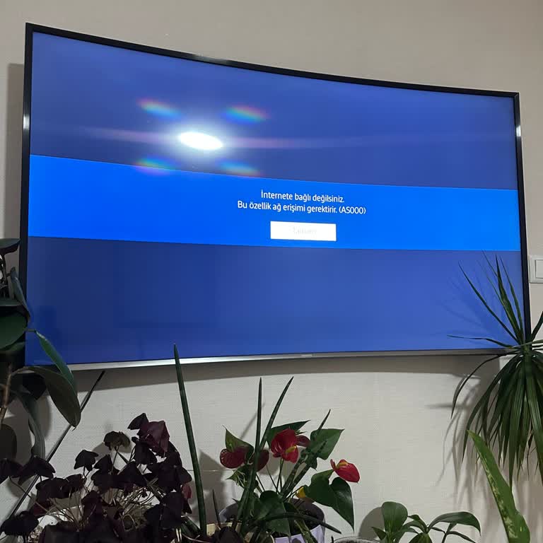 Samsung TVde İnternete Bağlıyken Uygulama Yükleme Ve Erişim Sorunu