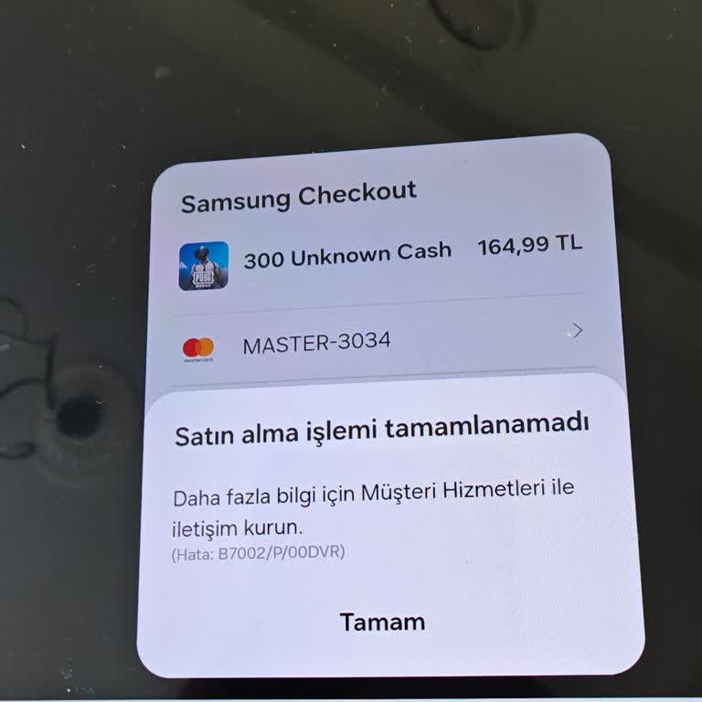 Samsung Galaxy Store'da Alışveriş Yapılamıyor, Destek Yetersiz