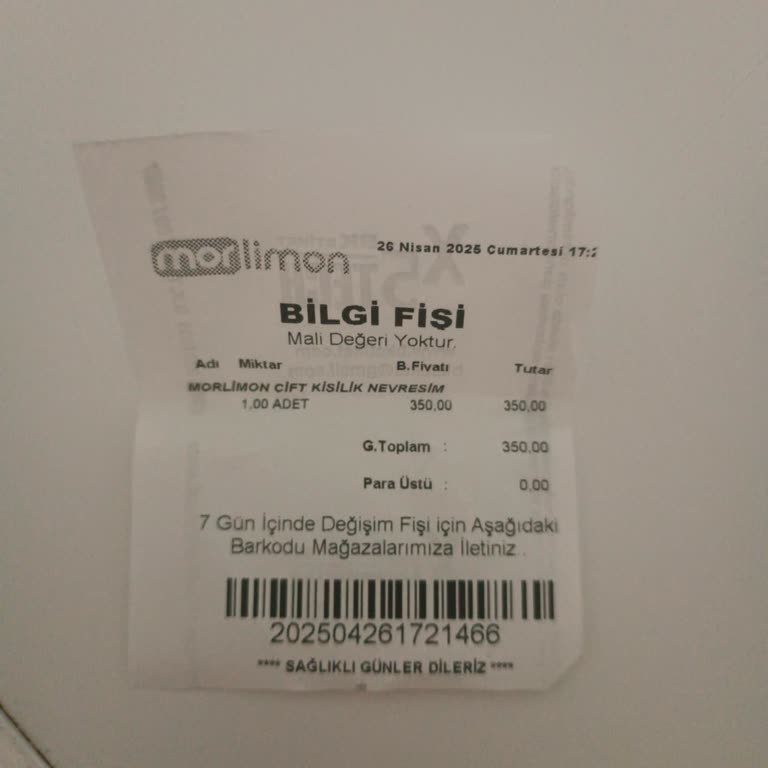 İade Ve Değişim Hakkı Reddedildi, Fiş Verilmedi