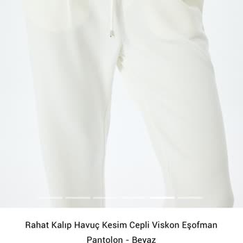 Koton'dan Aldığım Eşofman İlk Yıkamada Tüylenip İade Edilmedi