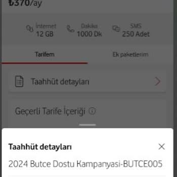 Taahhüt Sonrası Paket Değişikliğinde Devir Hakkı Verilmedi Ve Mağduriyetim Giderilmedi