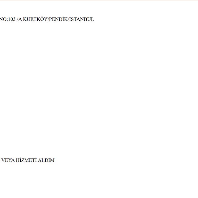 Bilgim Dışında Kargo İşlemi Ve Şüpheli Mesaj
