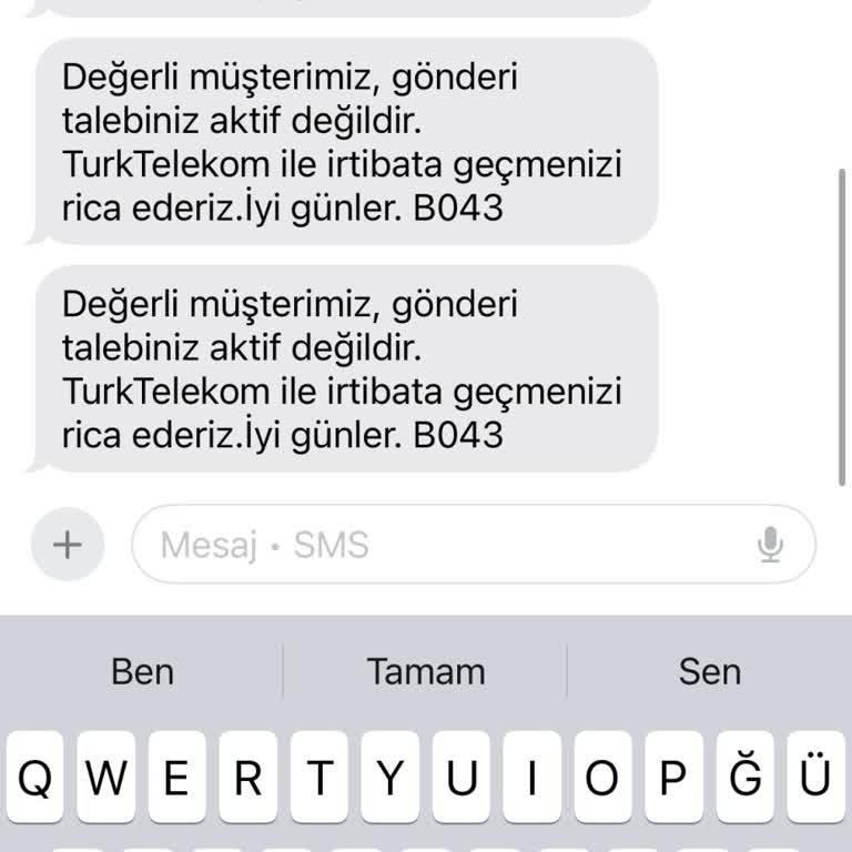 Türk Telekom'da Sim Kart Teslimatı Ve Müşteri Hizmeti Sorunu