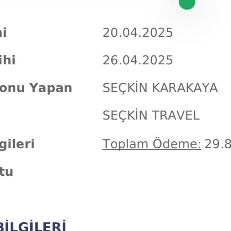 Jolly Tur'dan İptal Edilen Turun Para İadesi Yapılmadı