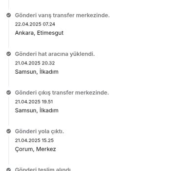 Sendeo Kargo Teslimat Gecikmesi Ve İletişim Sorunu