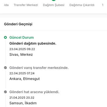 Sendeo Kargo Teslimat Gecikmesi Ve İletişim Sorunu