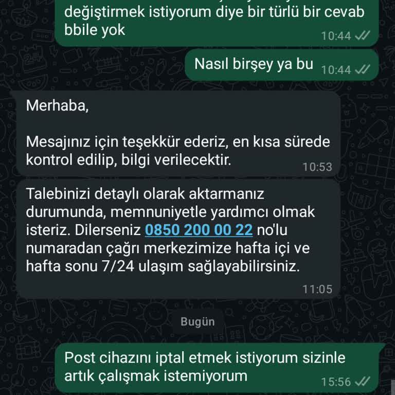 Ödeal Pos Cihazı İptalinde Müşteri Hizmetlerine Ulaşamıyorum Çaresiz Kaldım