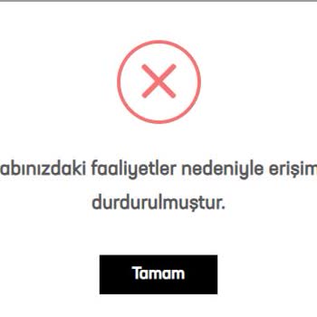 Passolig Hesabım Haksız Yere Engellendi, Acil Çözüm Bekliyorum