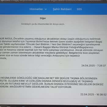 Ajet Uçuşunda Bagajım Zarar Gördü, Mağduriyetim Giderilmiyor