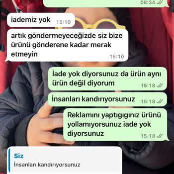 Yanlış Ürün Gönderildi, İade Hakkım Reddedildi Ve Tehdit Edildim