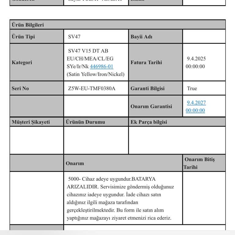 İade Sürecinde Yaşanan Sorun Ve Para İadesi Belirsizliği
