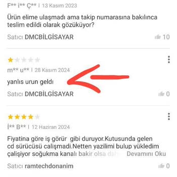 Orijinal Olmayan Ekran Kartı Teslimatı Ve İade Sürecinde Mağduriyet