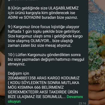 Bylondonmoda Değişim Sürecinde Ürün Ve Para İadesi Yapılmadı Mağduriyet Yaşadım
