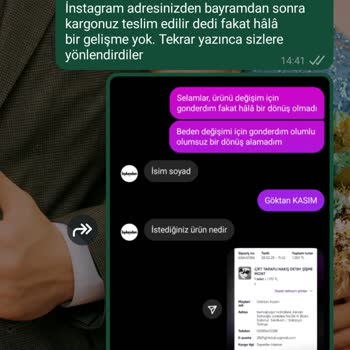 Bylondonmoda Değişim Sürecinde Ürün Ve Para İadesi Yapılmadı Mağduriyet Yaşadım