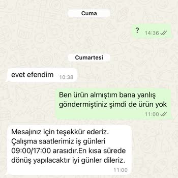 Yanlış Ürün, İade Yapılmıyor: Muhatap Bulmak İmkansız!