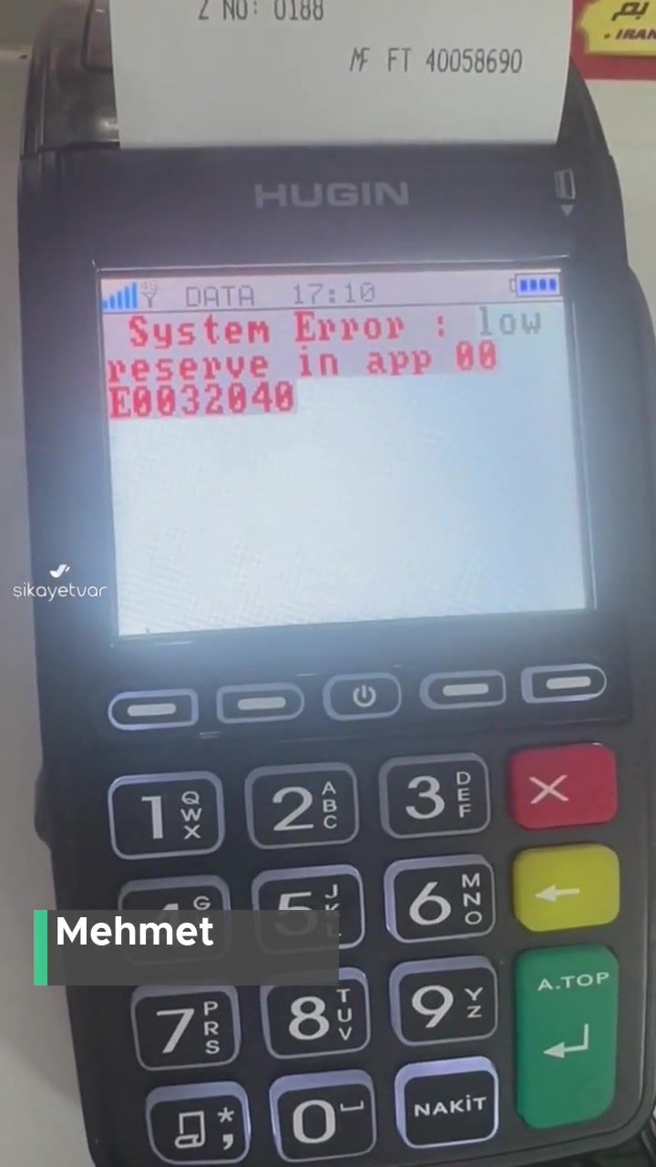 Hugin Ödeme Sistemleri T300 Arızası videonun kapak resmi