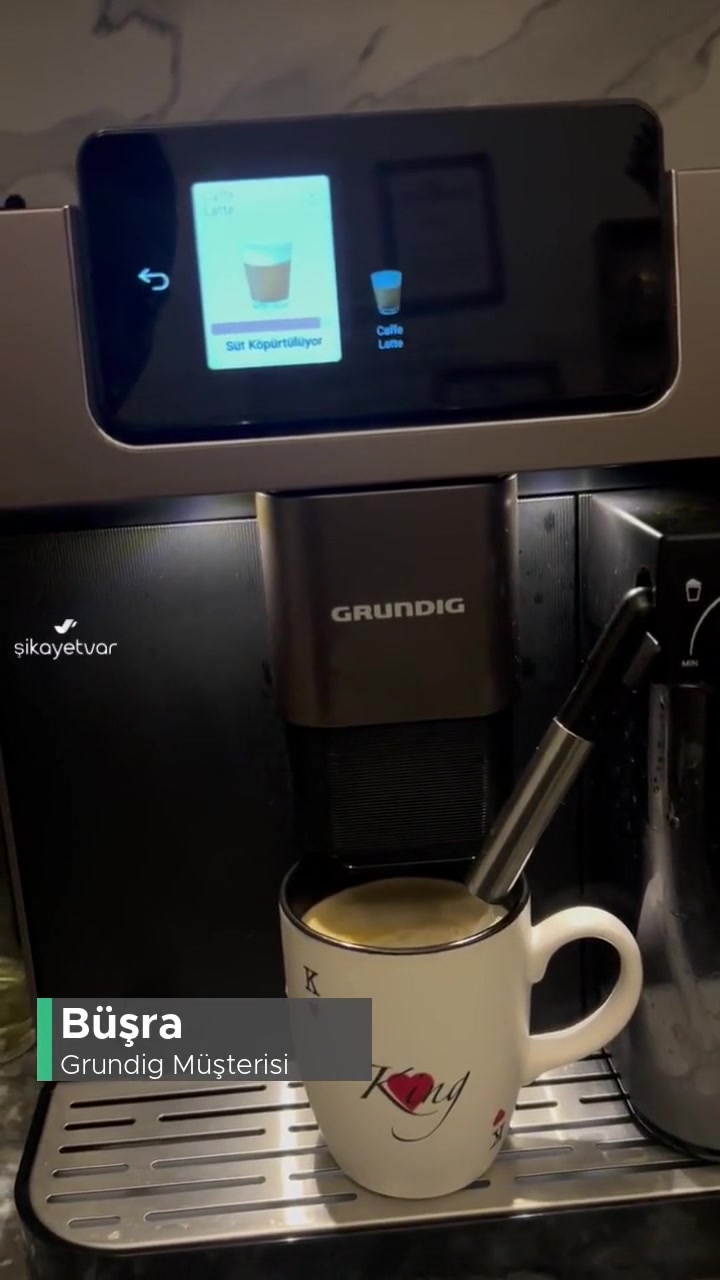 Grundig Süt Köpürtmüyor, Soğuk Yapıyor! videonun kapak resmi