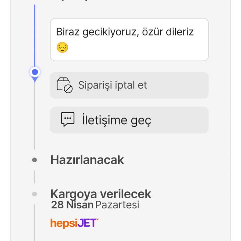 Siparişim Teslim Edilmedi, Müşteri Hizmetleri Yetersiz Kaldı
