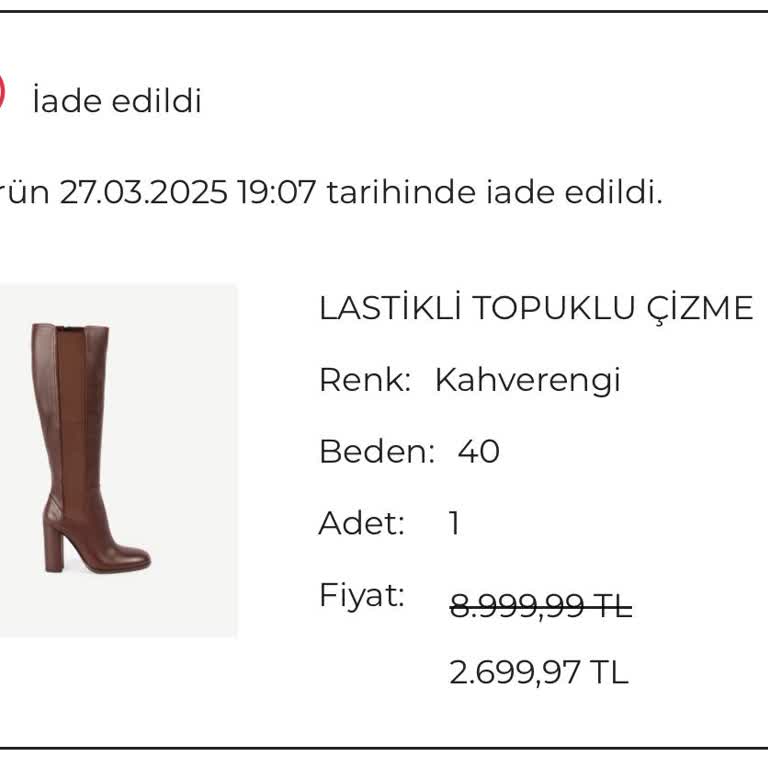 Online İade Ücretim 1 Aydır Yatmadı, Mağdurum