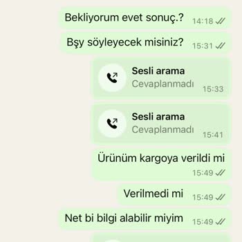 Siparişim Teslim Edilmedi, İletişime Geçilmiyor Ve Para İadesi Talebim Cevapsız Kaldı