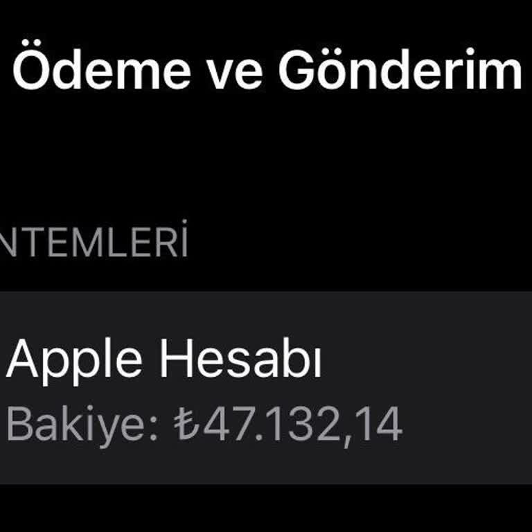 Apple Kimliği Bakiyesiyle Fiziksel Ürün Alamama Mağduriyeti