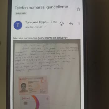Telefon Numarası Güncelleme Sorunu Ve İlgisiz Müşteri Hizmeti