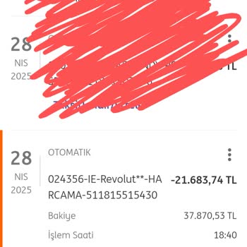 ING Sanal Kartla Yurt Dışı Transferde Onayladığımdan Fazla Para Çekildi
