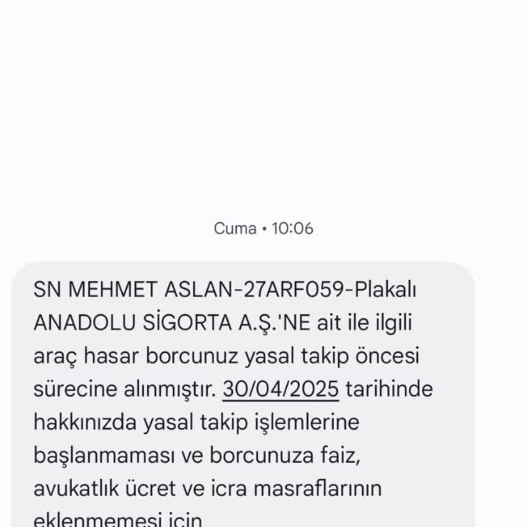 14 Ay Sonra Beklenmedik Ödeme Talebiyle Büyük Hayal Kırıklığı Yaşadım