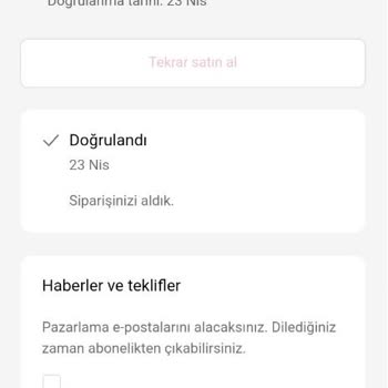 Siparişime Uzun Süredir Dönüş Yapılmıyor Ve İletişim Kurulamıyor