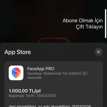 Faceapp Ödeme Yapıldığı Halde Üyelik Aktifleşmiyor
