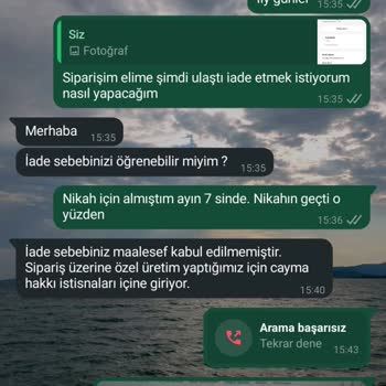 Satın Aldığım Elbise Görseldekiyle Uyuşmadı Ve İade Talebim Reddedildi