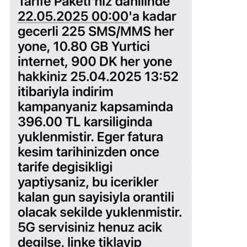 Vodafone Paket Geçişi Ve Mağduriyetlerim Giderilmedi